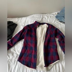 Streetwear Society fluffy flannel. Size M